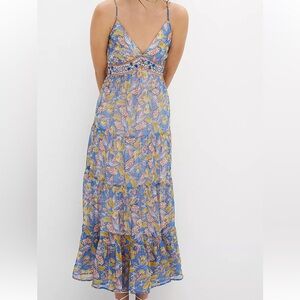 Vineyard Tiered Maxi Dress Size 0